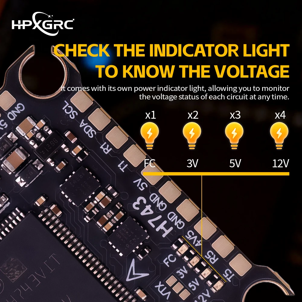 Controlador de Vuelo HPXGRC H7 - Betaflight Fc F7 reseña y precio